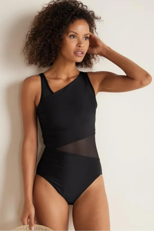 Women Miraclesuit Network Azura 1Piece Black Soft Surroundings Swimwear Women Miraclesuit Network Azura 1Piece Black Soft Surroundings Swimwear