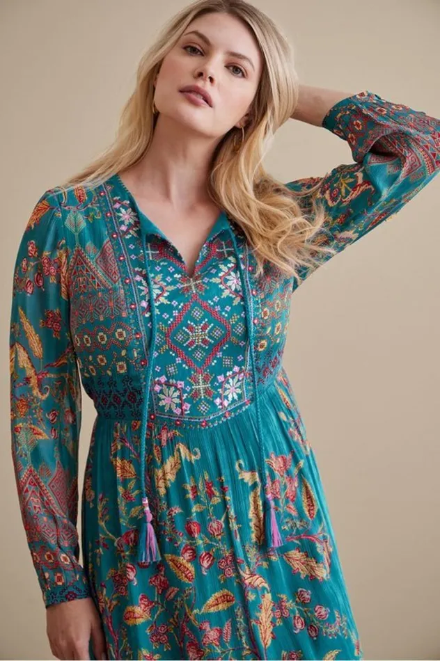 Women Mirapani Dress Ayaletta Blue Soft Surroundings Dresses Women Mirapani Dress Ayaletta Blue Soft Surroundings Dresses