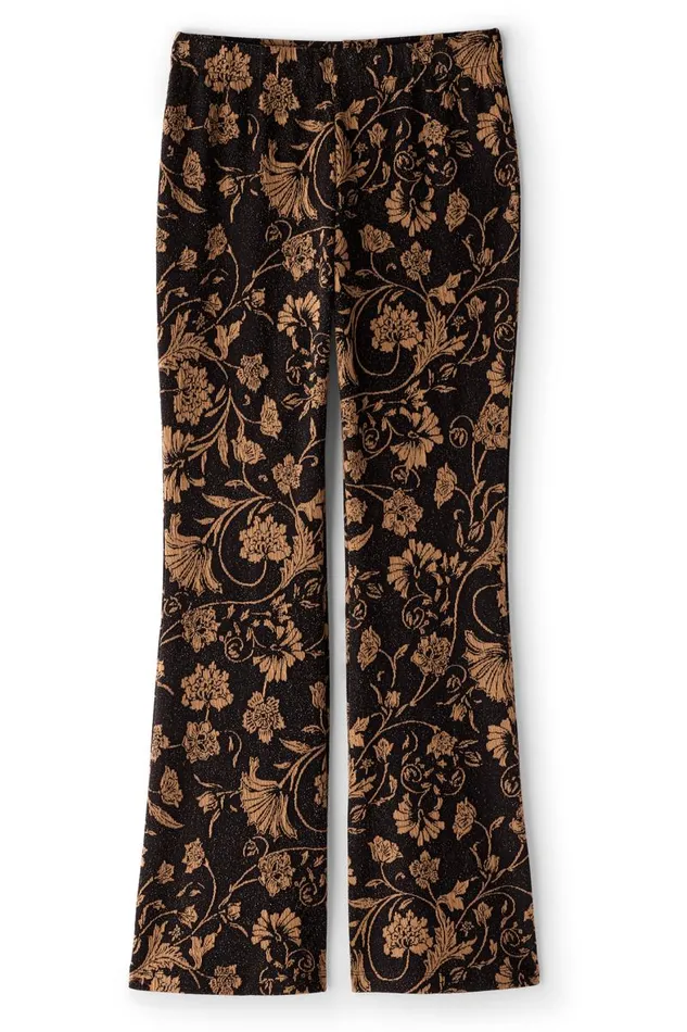 Women Mischa Jacquard Pants Floral Scarf Jacquard Soft Surroundings Pants Women Mischa Jacquard Pants Floral Scarf Jacquard Soft Surroundings Pants