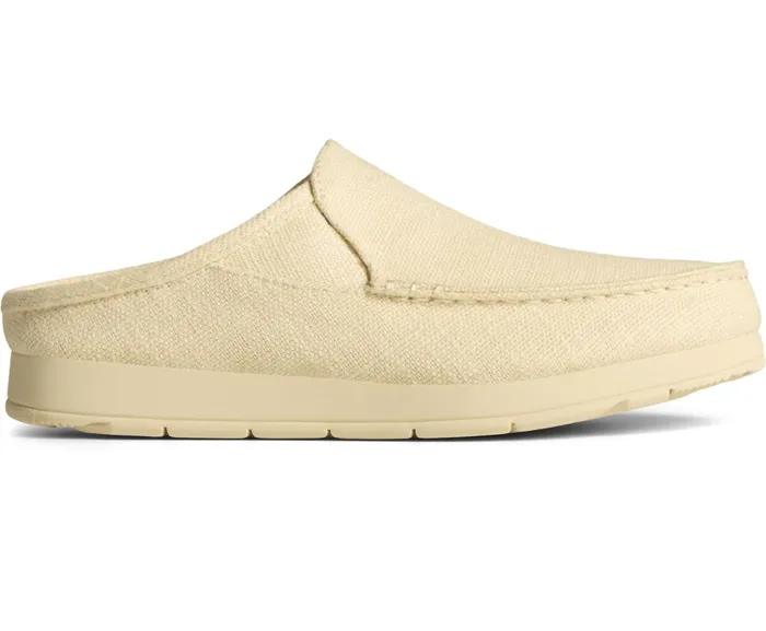 Women MocSider Hemp Mule Cream Sperry Flats and Loafers