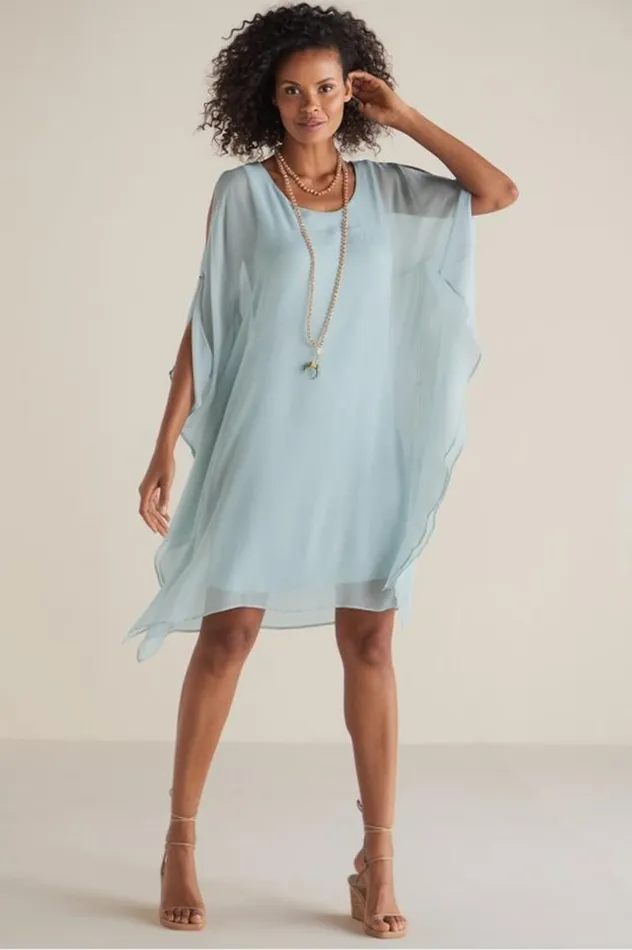 Women Morlaix Silk Dress Black Soft Surroundings Dresses Women Morlaix Silk Dress Black Soft Surroundings Dresses