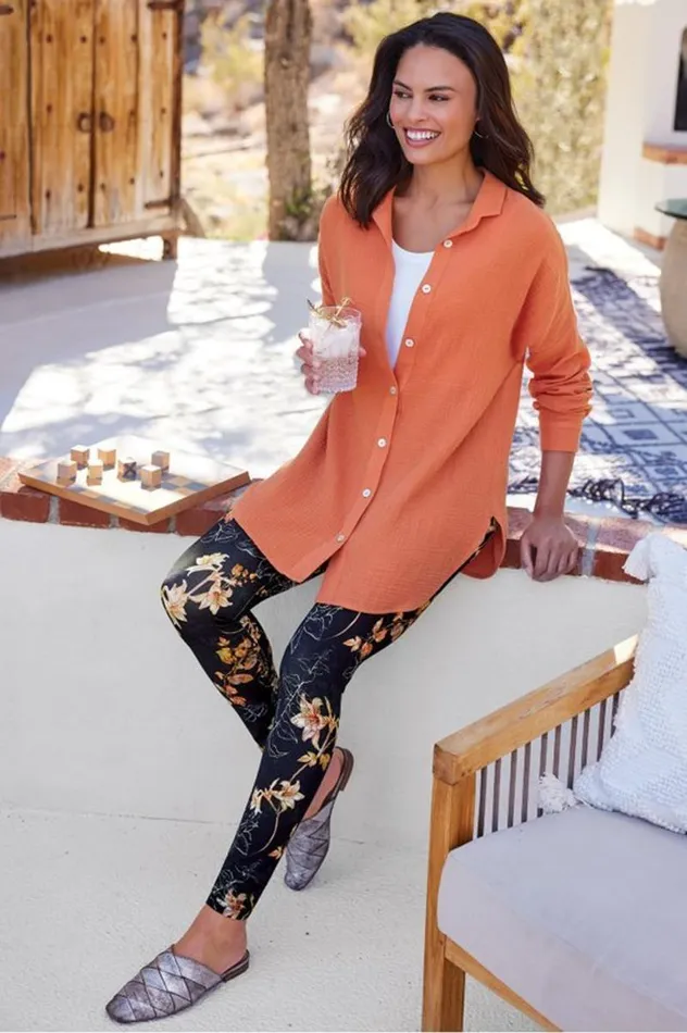 Women MustHave Leggings Black Soft Surroundings Pants Women MustHave Leggings Black Soft Surroundings Pants