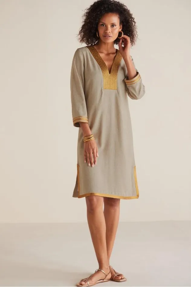 Women Myla Caftan Natural Linen Soft Surroundings Dresses Women Myla Caftan Natural Linen Soft Surroundings Dresses