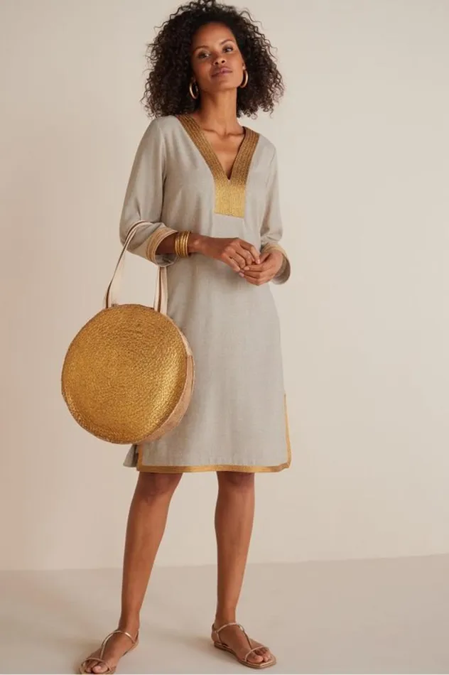 Women Myla Caftan Natural Linen Soft Surroundings Dresses Women Myla Caftan Natural Linen Soft Surroundings Dresses