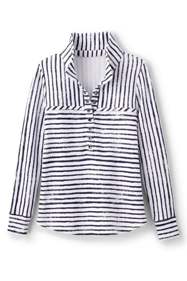 Women Neera French Terry Tunic Rose Violet Soft Surroundings Tops Women Neera French Terry Tunic Rose Violet Soft Surroundings Tops