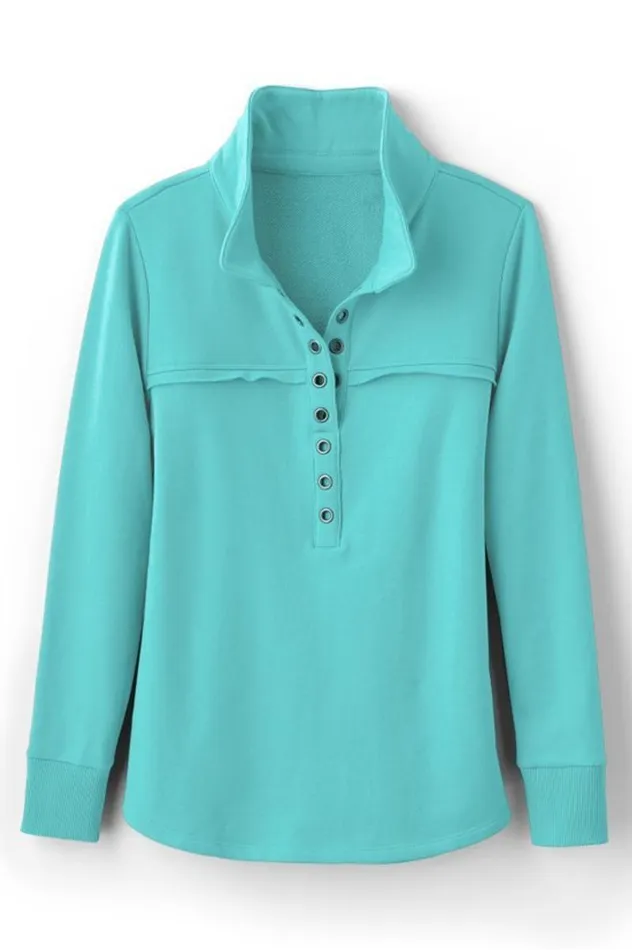 Women Neera French Terry Tunic Rose Violet Soft Surroundings Tops Women Neera French Terry Tunic Rose Violet Soft Surroundings Tops