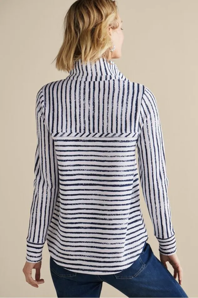 Women Neera French Terry Tunic Rose Violet Soft Surroundings Tops Women Neera French Terry Tunic Rose Violet Soft Surroundings Tops
