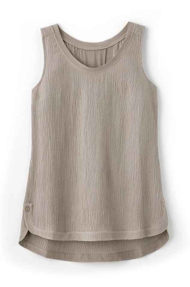 Women Oceo Gauze Tank Navy Soft Surroundings Tops Women Oceo Gauze Tank Navy Soft Surroundings Tops
