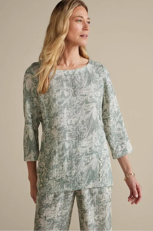 Women Oceo Gauze Tunic Black Soft Surroundings Tops Women Oceo Gauze Tunic Black Soft Surroundings Tops