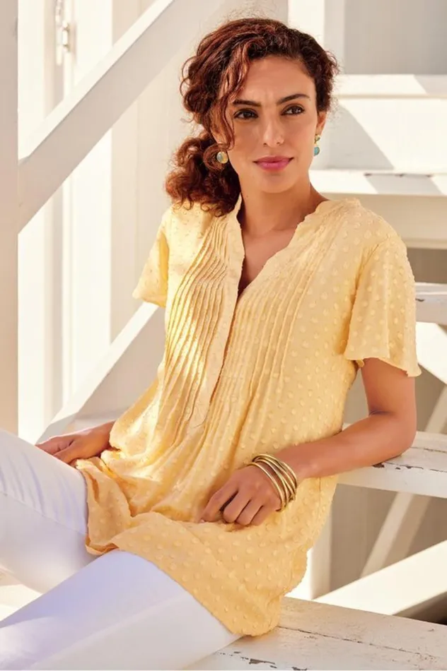 Women Offshore Top Aquatic Blue Soft Surroundings Tops Women Offshore Top Aquatic Blue Soft Surroundings Tops