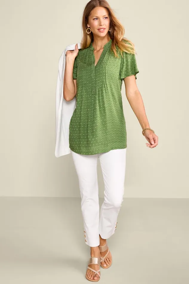 Women Offshore Top Aquatic Blue Soft Surroundings Tops Women Offshore Top Aquatic Blue Soft Surroundings Tops