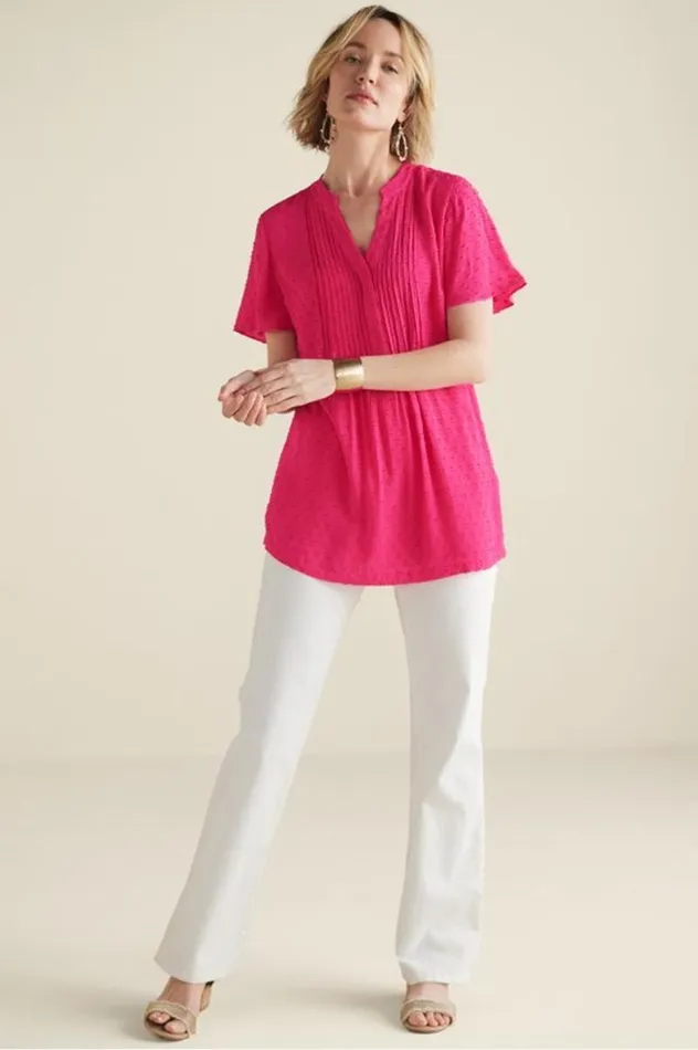 Women Offshore Top Aquatic Blue Soft Surroundings Tops Women Offshore Top Aquatic Blue Soft Surroundings Tops