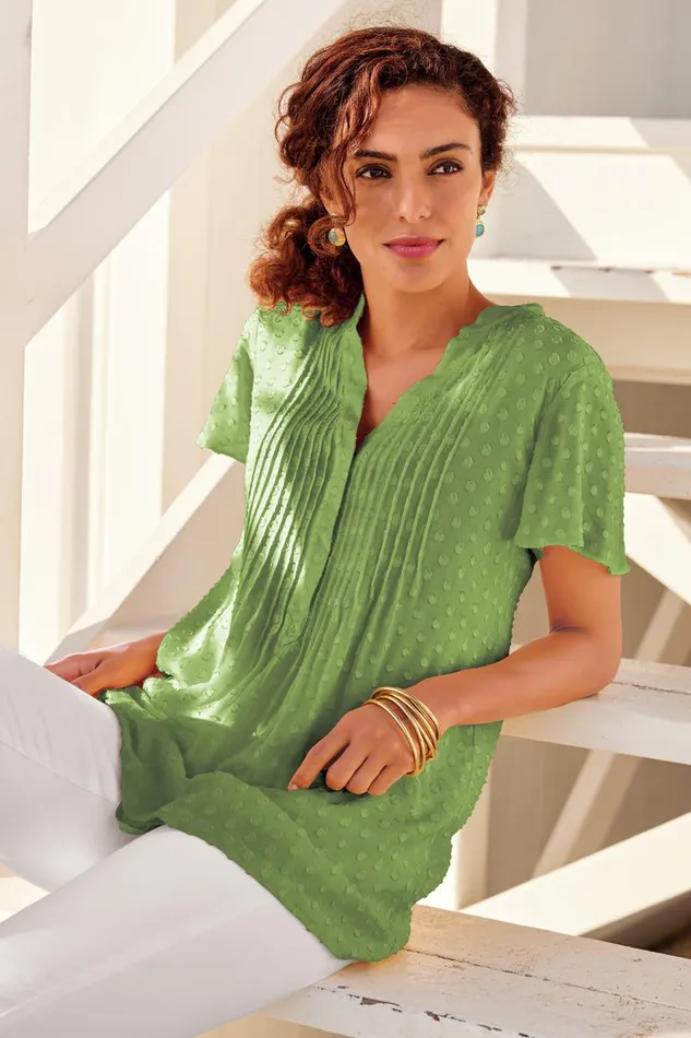 Women Offshore Top Aquatic Blue Soft Surroundings Tops Women Offshore Top Aquatic Blue Soft Surroundings Tops