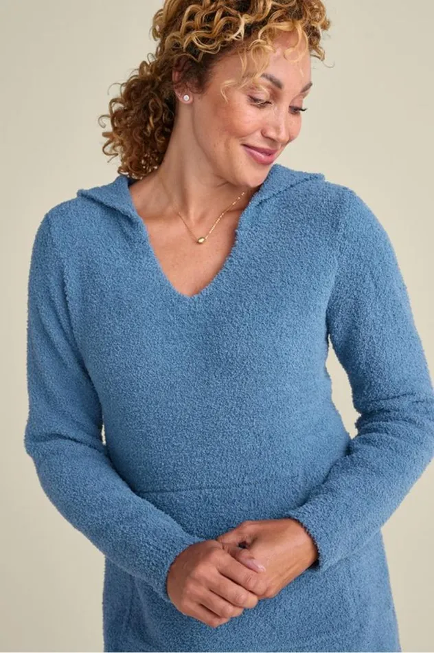 Women Orabella Sweater Hoodie Blue Fogsugar Swizzle Soft Surroundings Tops Women Orabella Sweater Hoodie Blue Fogsugar Swizzle Soft Surroundings Tops