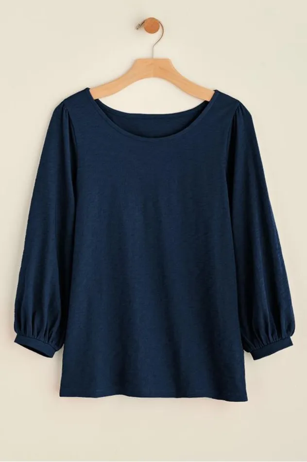 Women Parisian Poet Top Sunset Coral Soft Surroundings Tops