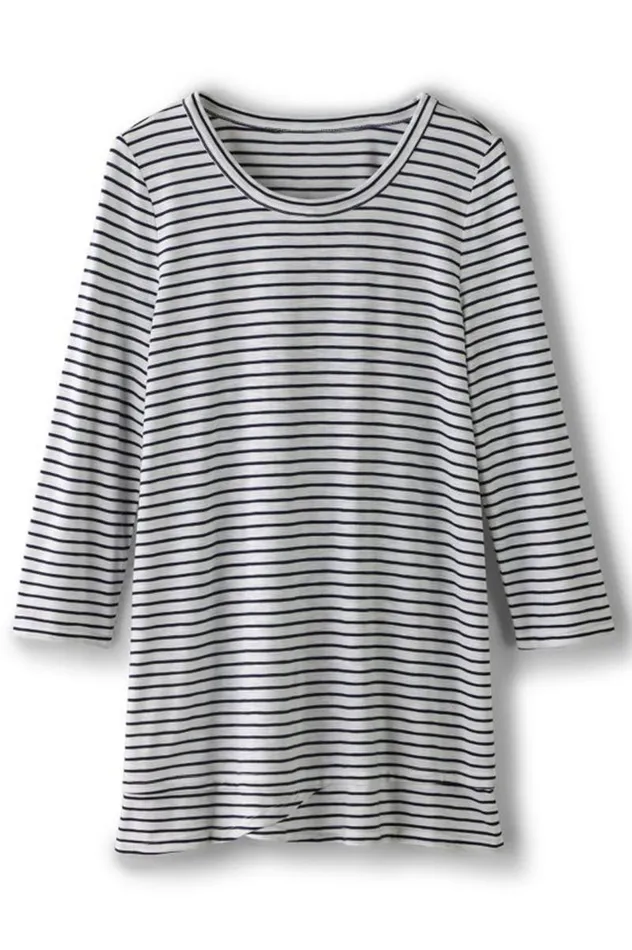 Women Petunia Tunic Naxos Stripe Soft Surroundings Tops Women Petunia Tunic Naxos Stripe Soft Surroundings Tops