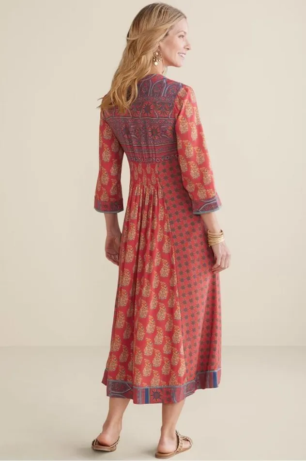 Women Phoenix Dress Red Soft Surroundings Dresses Women Phoenix Dress Red Soft Surroundings Dresses