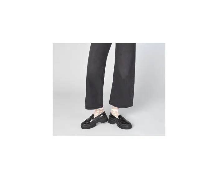 Women Platform Leather Loafer Black Sperry Flats and Loafers Women Platform Leather Loafer Black Sperry Flats and Loafers