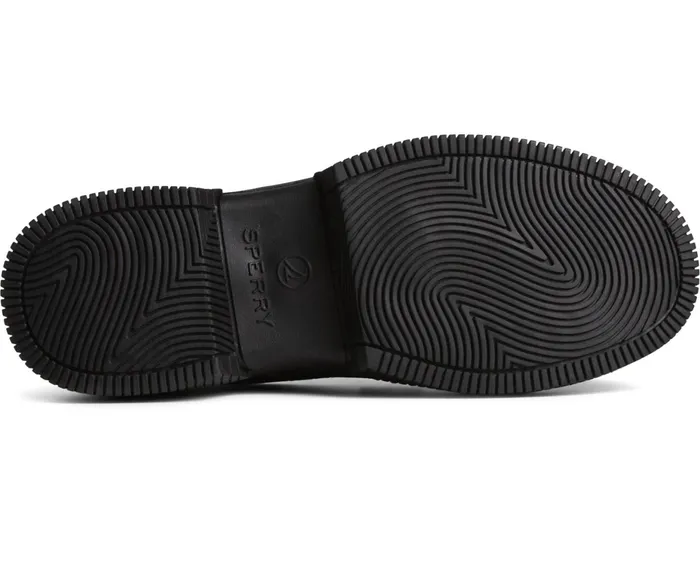 Women Platform Leather Loafer Black Sperry Flats and Loafers Women Platform Leather Loafer Black Sperry Flats and Loafers