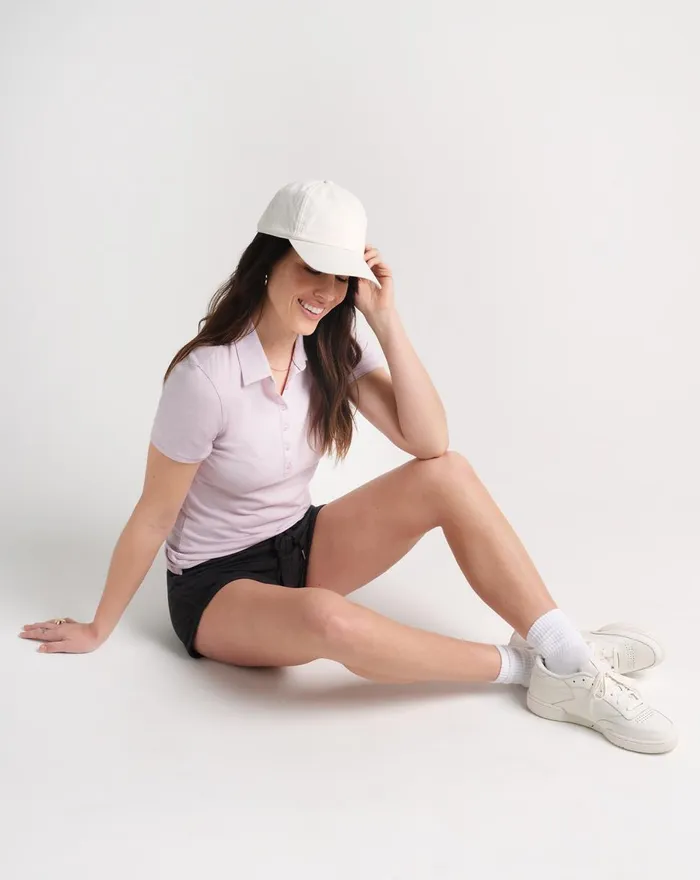 Women Polos TravisMathew FEATHERWEIGHT POLO Heather Orchid