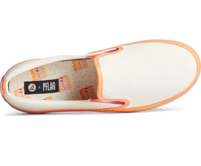 Women Pride Crest Slip On Sneaker Ivory Sperry Sneakers Women Pride Crest Slip On Sneaker Ivory Sperry Sneakers