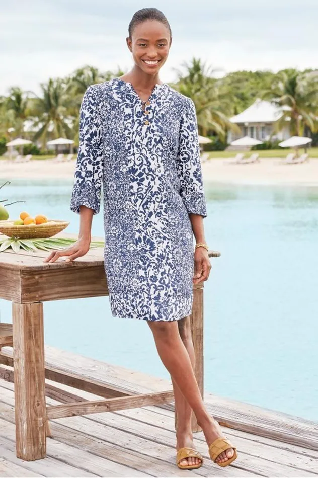 Women Raven Dress Ink Tapestry Navy Soft Surroundings Dresses Women Raven Dress Ink Tapestry Navy Soft Surroundings Dresses