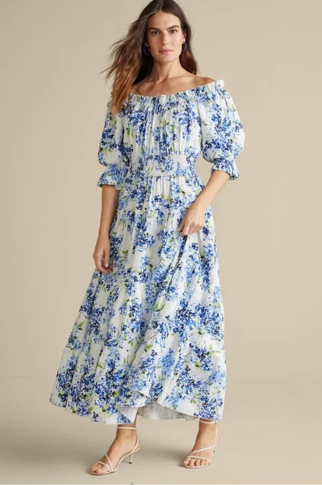 Women Rosana Maxi Dress Wisteria Soft Surroundings Dresses