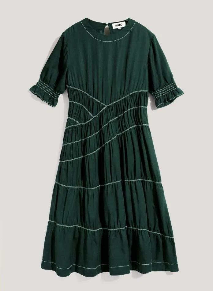 Womens Dresses YMC Jolene Dress Green