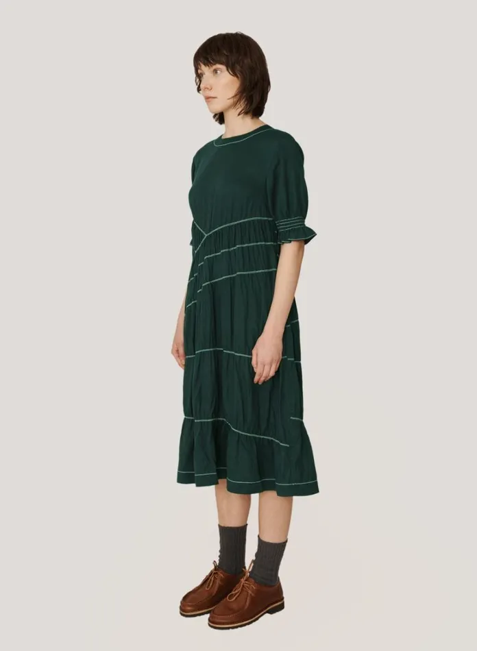 Womens Dresses YMC Jolene Dress Green