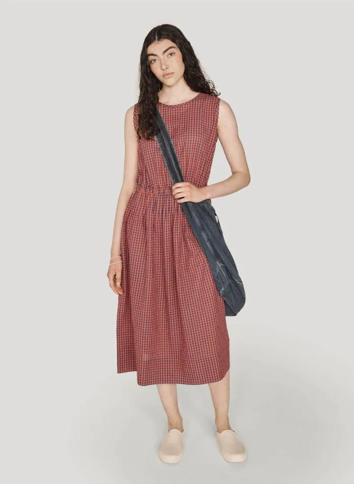 Womens Dresses YMC Wednesday Dress Red Multi