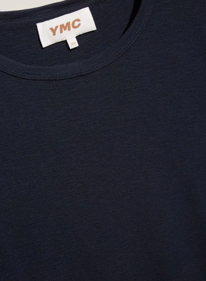 Womens Earth YMC Earth Charlotte ShortSleeved TShirt Navy