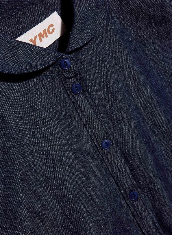 Womens Earth YMC Earth Marianne Denim Shirt Dark Indigo