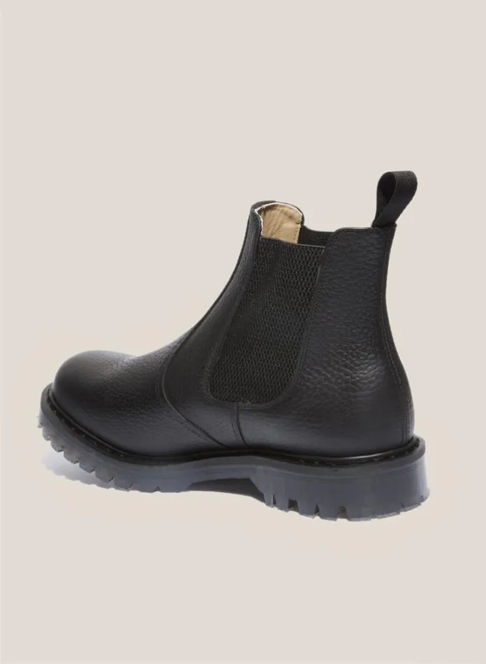 Womens Footwear YMC Solovair X Leather Dealer Boots Black