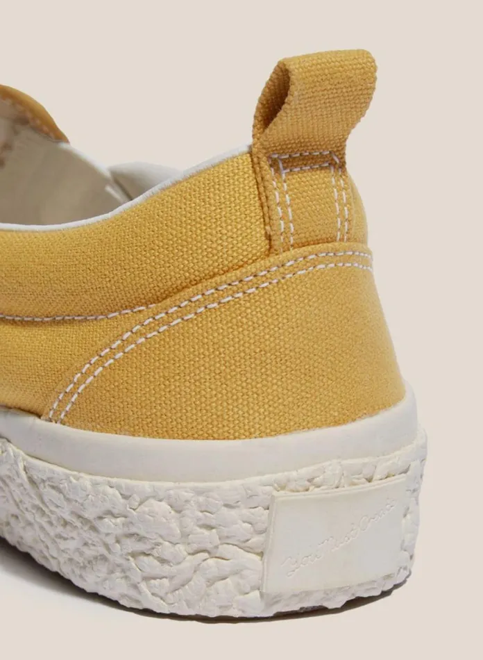 Womens Footwear YMC Vulcanised Slip On Sneakers Yellow