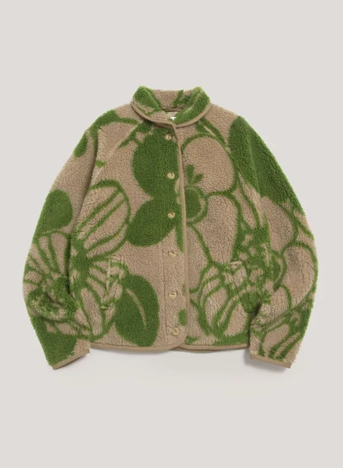 Womens Outerwear YMC Beach Jacket Green Multi