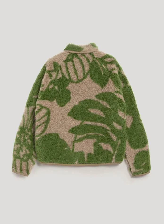 Womens Outerwear YMC Beach Jacket Green Multi