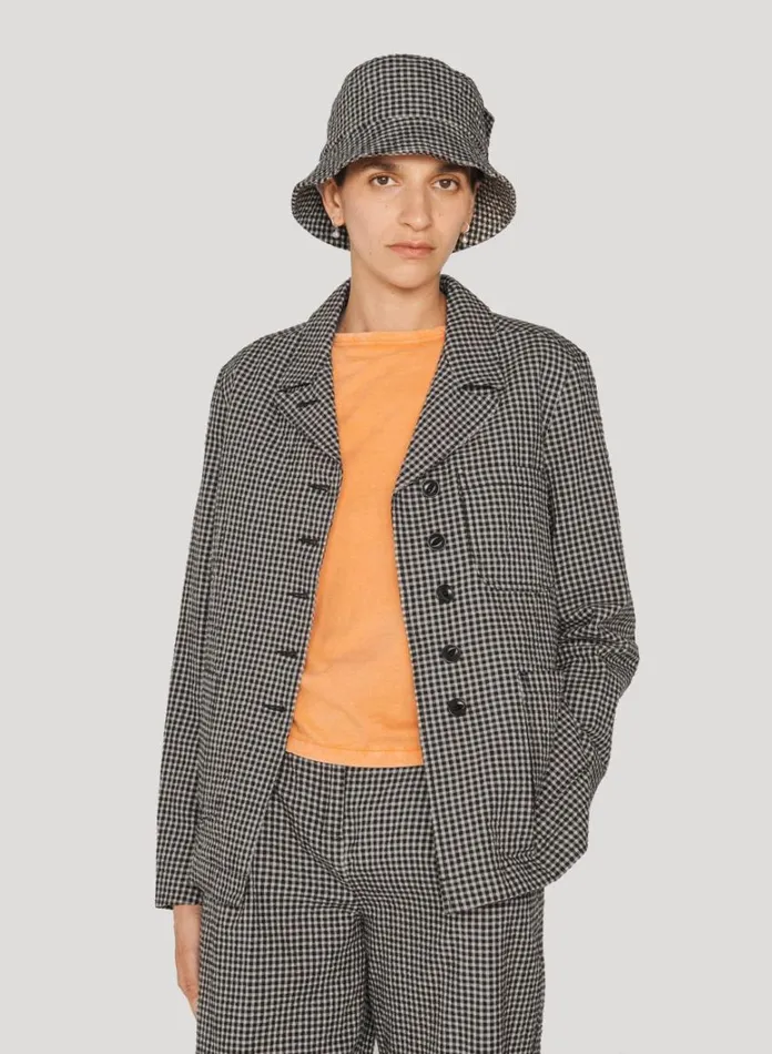 Womens Outerwear YMC City Jacket Black Multi