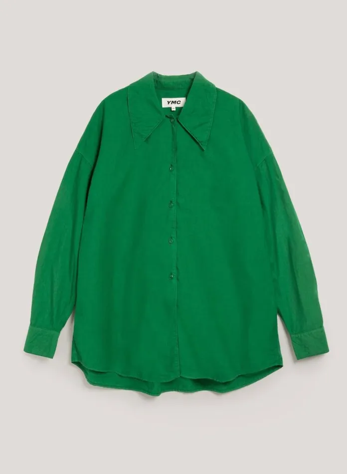 Womens Shirts YMC Lena Shirt Green