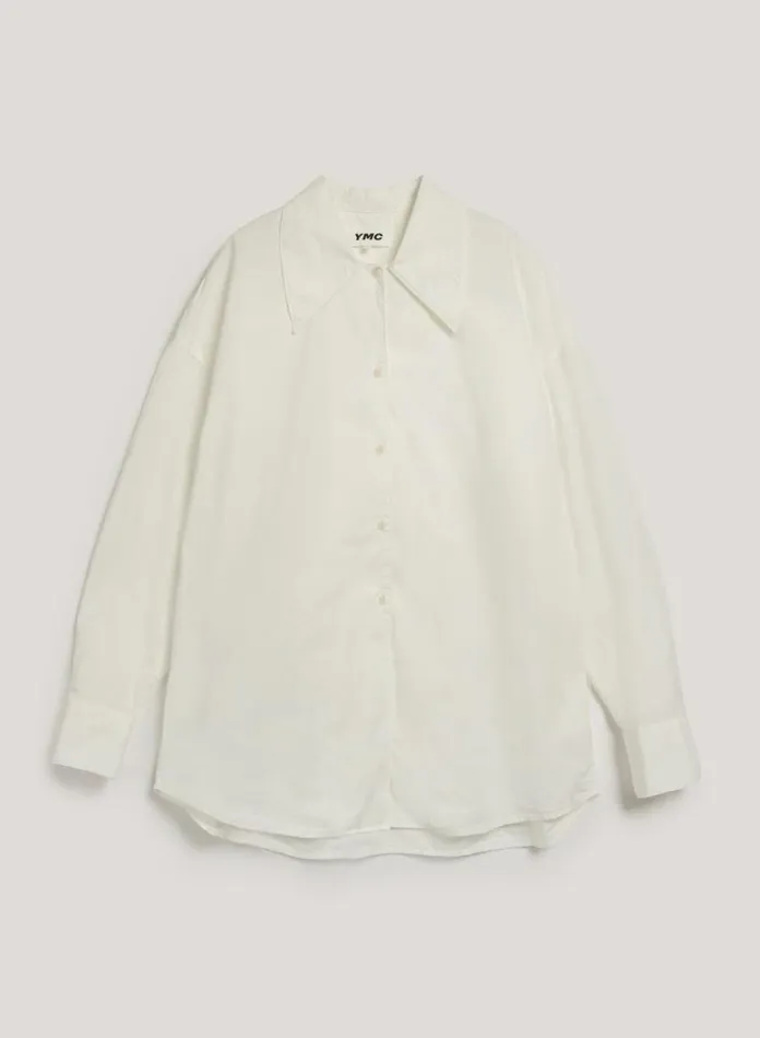 Womens Shirts YMC Lena Shirt White