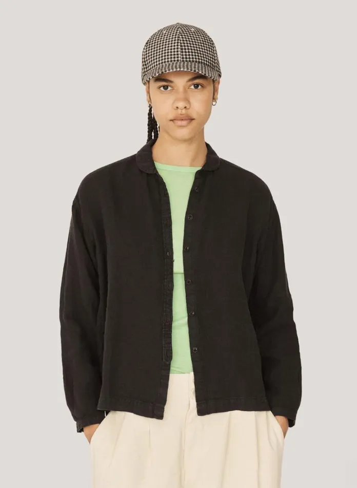 Womens Shirts YMC Marianne Shirt Black