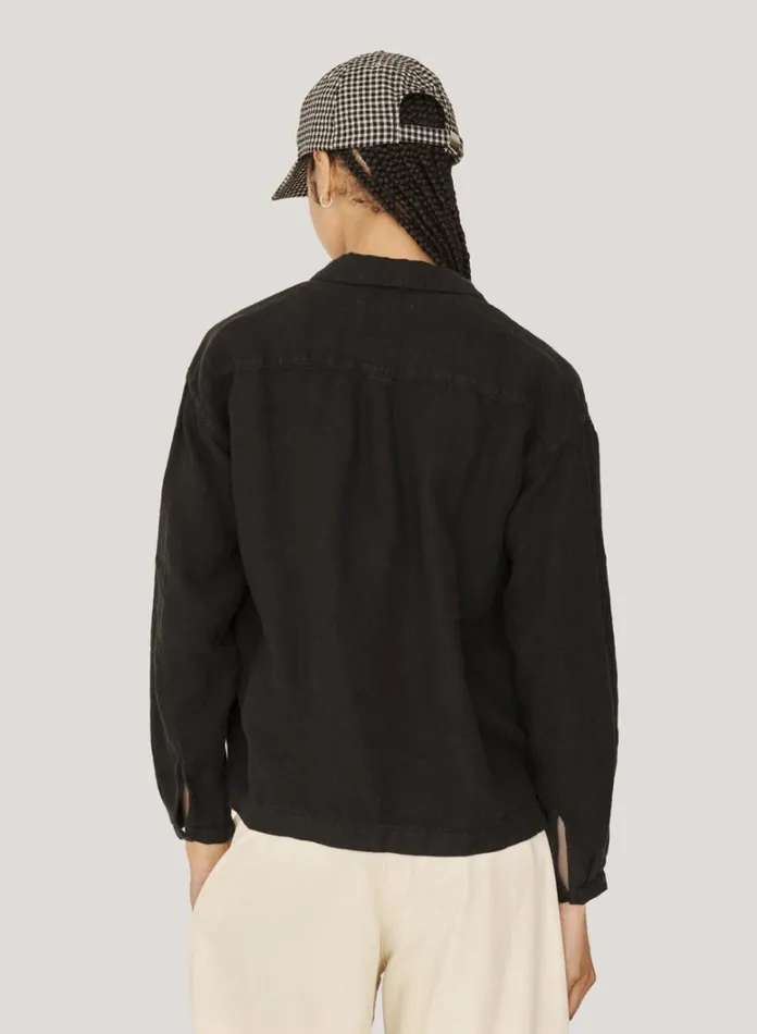 Womens Shirts YMC Marianne Shirt Black