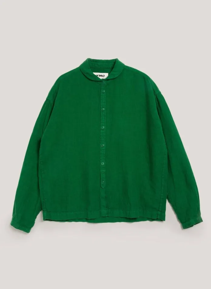 Womens Shirts YMC Marianne Shirt Green