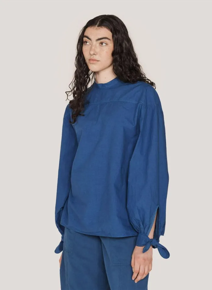 Womens Shirts YMC Rush Top Blue