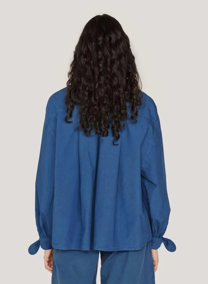 Womens Shirts YMC Rush Top Blue
