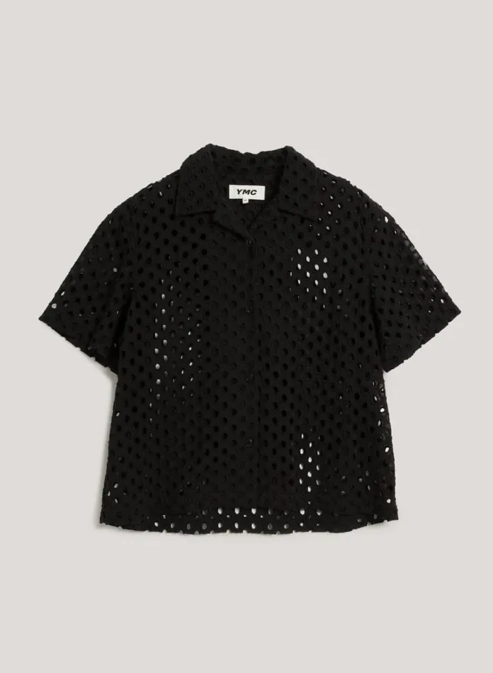 Womens Shirts YMC Vegas Shirt Black