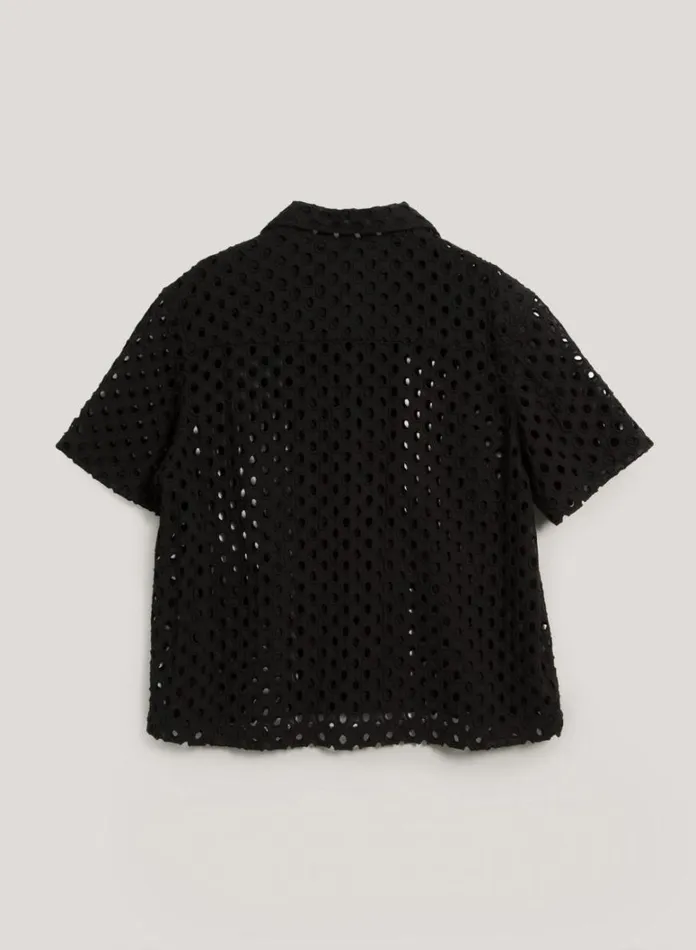 Womens Shirts YMC Vegas Shirt Black