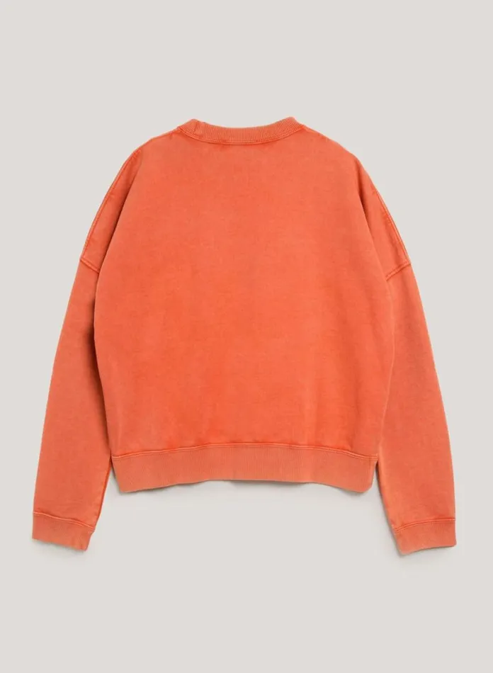 Womens Sweatshirts YMC Almost Grown Sweatshirt Orange