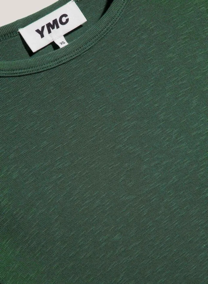 Womens TShirts YMC Charlotte Long Sleeve T Shirt Green