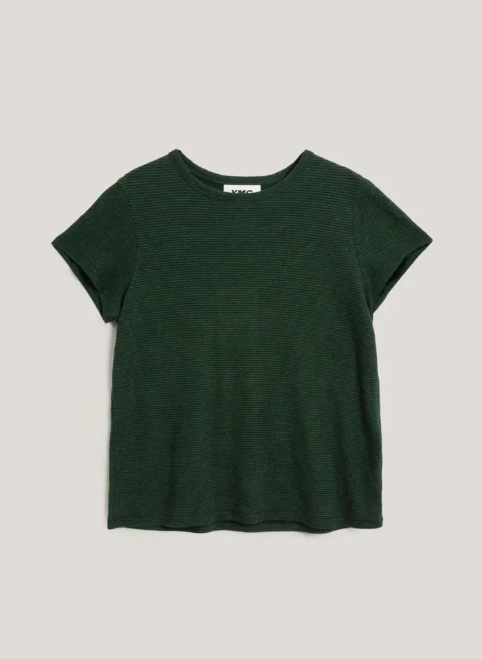Womens TShirts YMC Day T Shirt Green