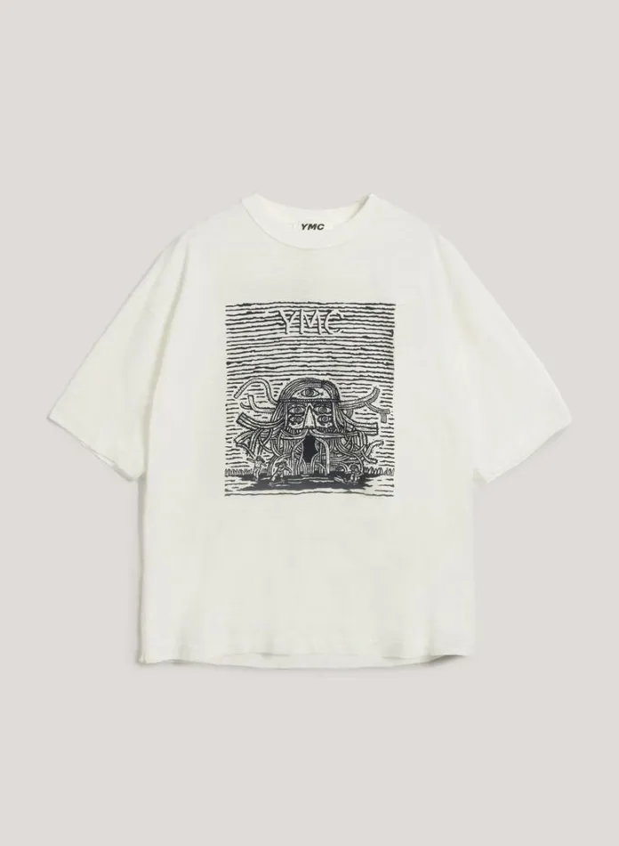 Womens TShirts YMC Mystery Machine T Shirt White